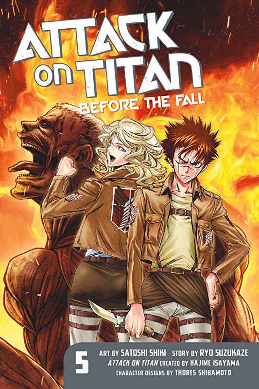 ATTACK ON TITAN 05 BEFORE THE FALL PB ANGALIS
