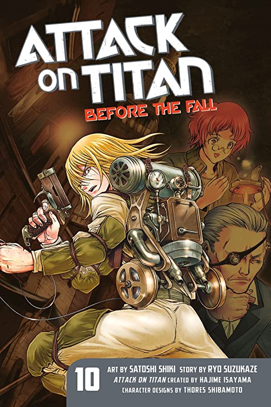 ATTACK ON TITAN 10 BEFORE THE FALL PB ANGALIS