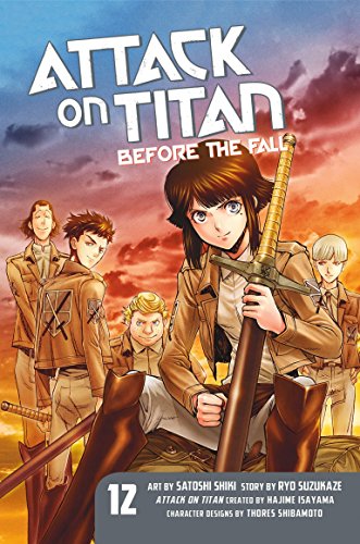 ATTACK ON TITAN 12 BEFORE THE FALL PB ANGLAIS