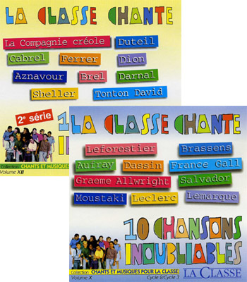 LA CLASSE CHANTE/10 CHNASONS INOUBLIABLES 2CD