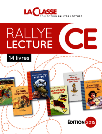RALLYE LECTURE CE 2015 - (11 LIVRES + HORS SERIE)